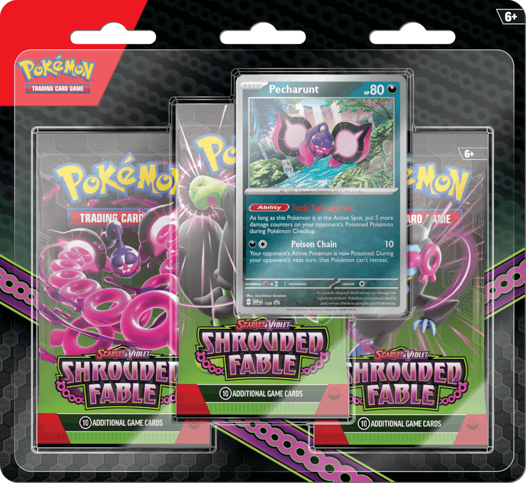 Pokemon Shrouded Fable Three-BoosterPackBlister